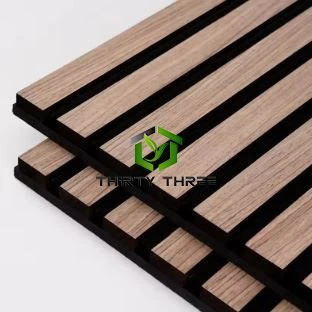 Excelente panel de pared acústica de absorción de sonido para la decoración interior