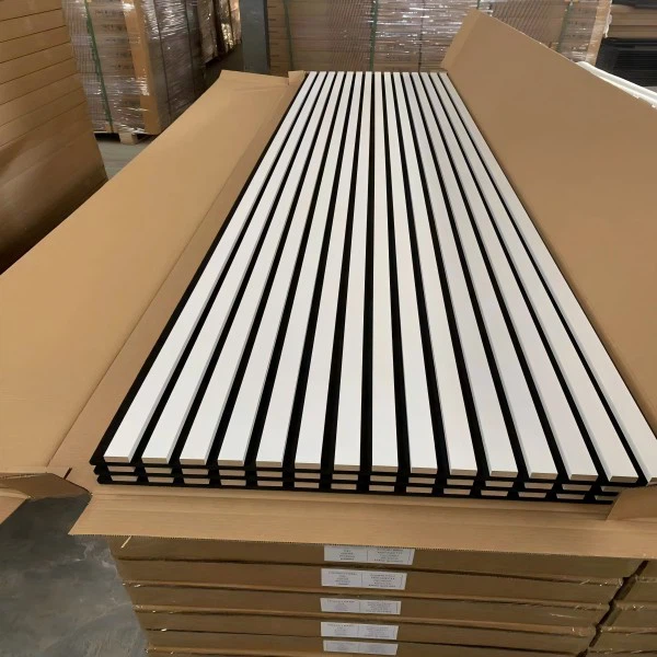 Quality Assurance Economical Soundproof Office Slatted Wall Panels